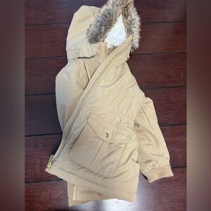 Toddler girls lined jacket